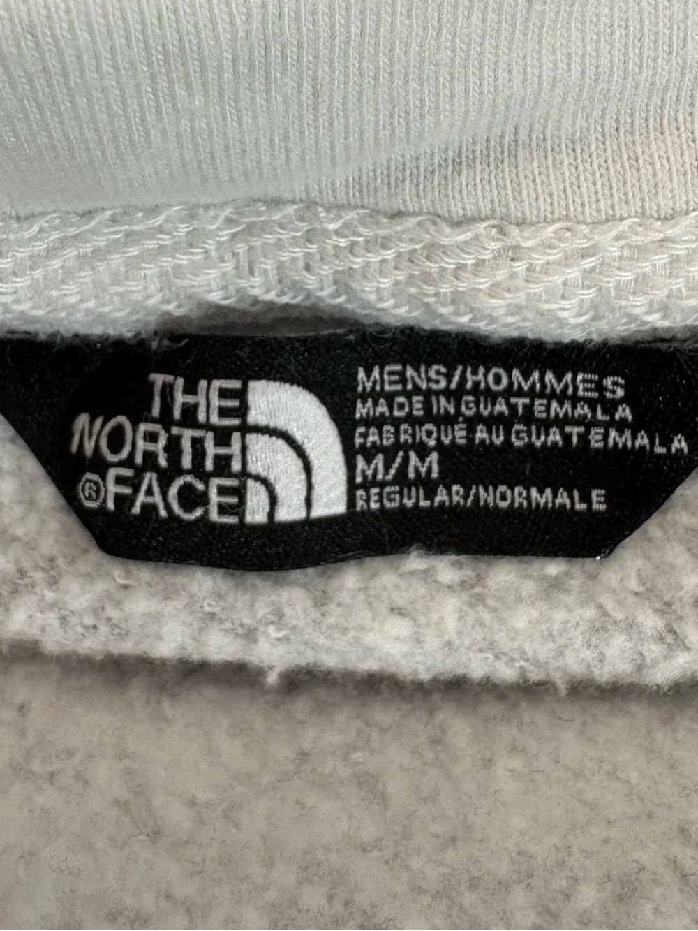 The North Face light gray